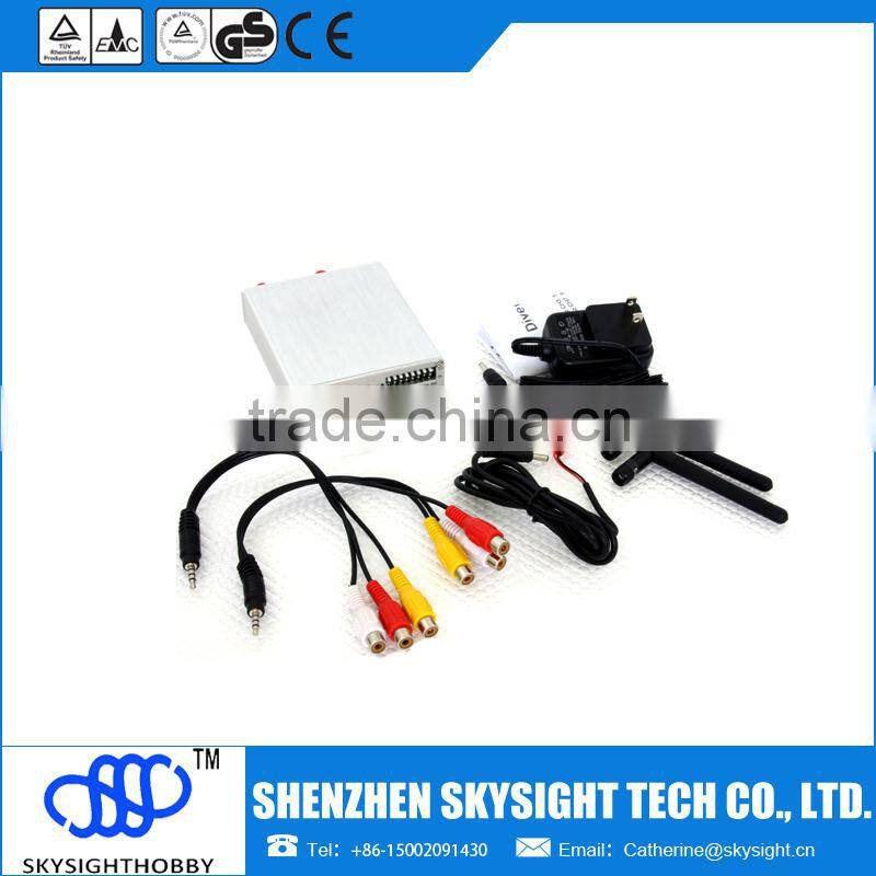 The popular D58-2 5.8Ghz 32CH Wireless transmiter AV FPV Diversity Receiver
