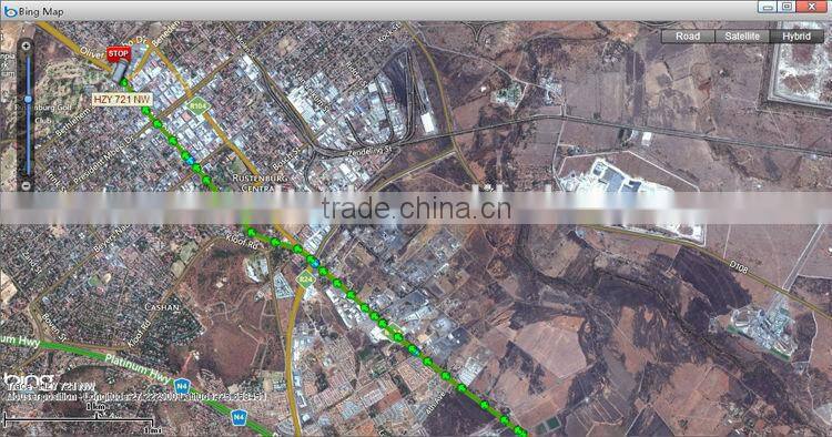 gps online vehicle tracking system supports free google map monitoring