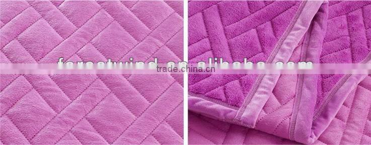 100% polyester fleece blanket made in china