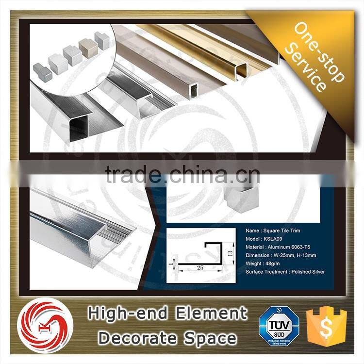 tiny houses tile trim edging aluminum