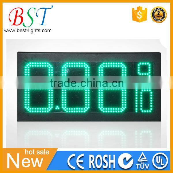 Professional LED gas price display maker programmable LED Gas Price Signs