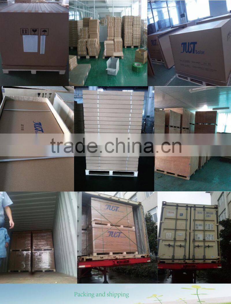 300W poly solar panel solar power system