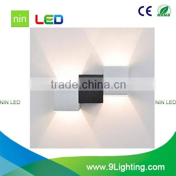 hotel led wall light fixture two way lamp 6watt