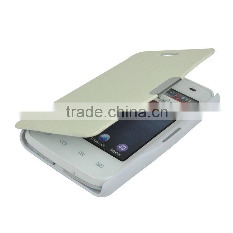 Book style Lichee Texture Leather cover case for LG P715 Optimus L7 II