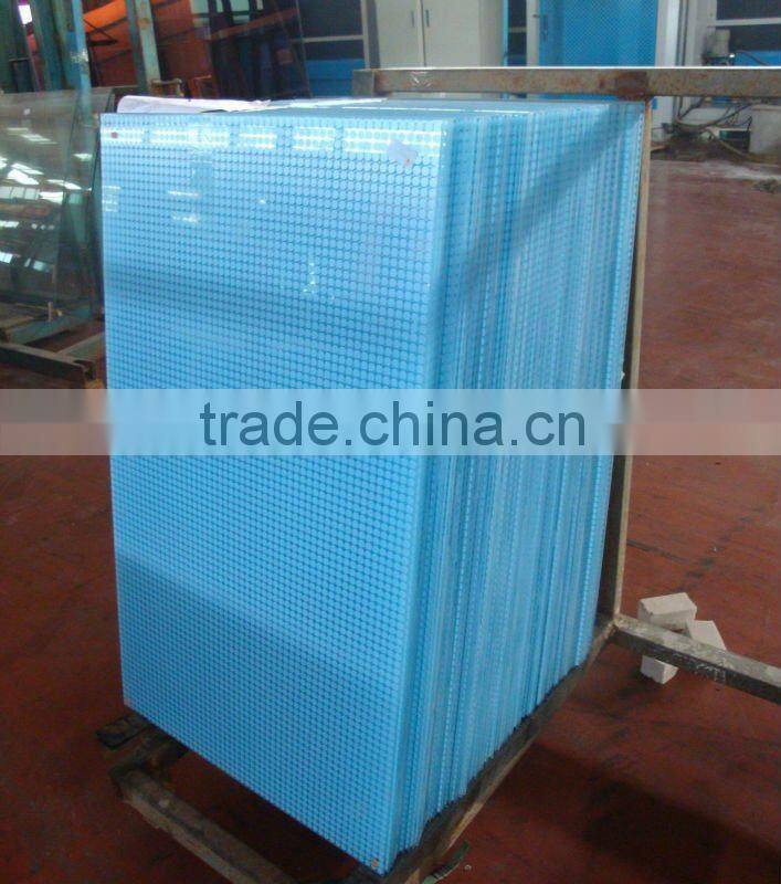 Sand-blasted glass for glass splashbacks(ASNZS2208 EN12150)