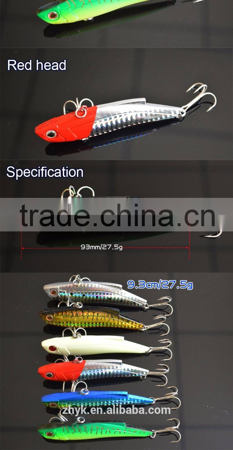 2016 wholesale newest colorful hard bait with heavy weight 27.5g/9.3cm