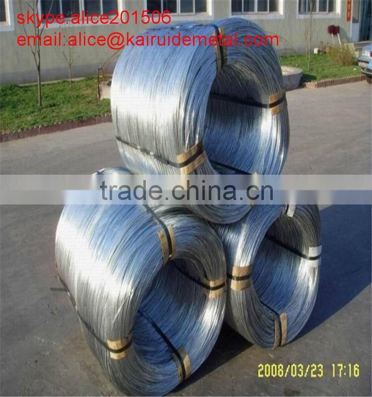 all size of high quality galvanized wire/competitive price Gi wire
