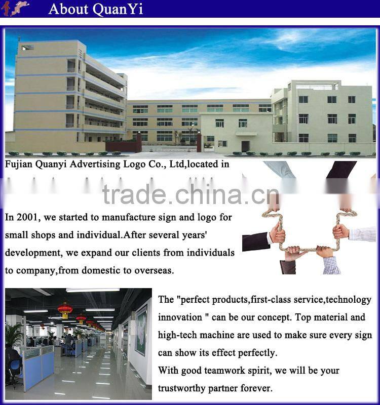 New style illuminated sign manufacturer LED neon letter