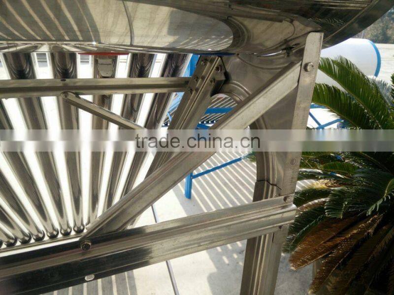 Stainless steel Vacuum Tube Compact Pressurized Solar water heater