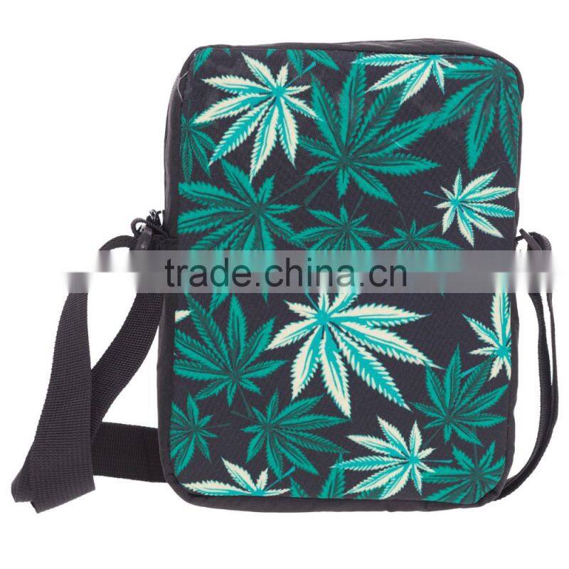 New Deisgn Digital Printed Long Strap Men Small Shoulder Bag