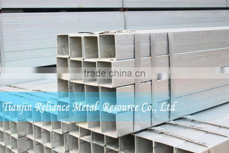 Q195-Q345 GALVANIZED SQUARE STEEL PIPE