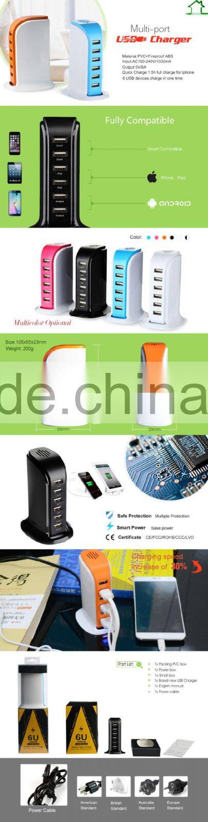 Portable Multi Travel Power Adapter Wall Charging Station,new innovative product made in china