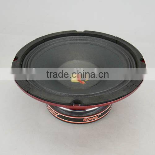 SW-8R Red Iron Frame 8INCH Loudspeaker, 800W 4OHM CAR SPEAEKR