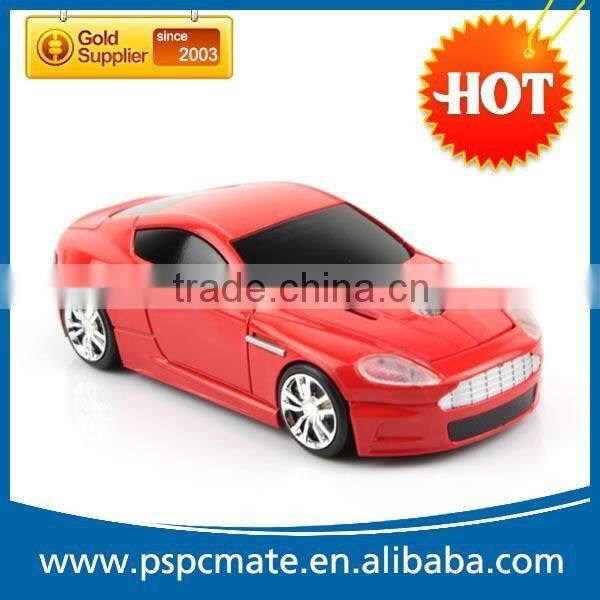 Computer cordless car shaped mouse as promotional gift