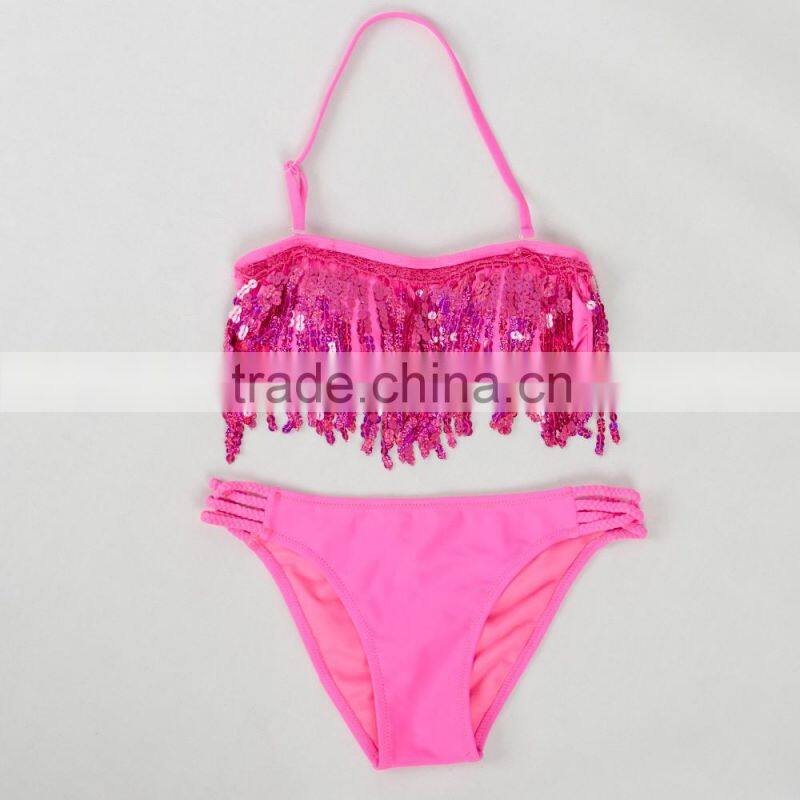 Trade Assurance OEM Service 2016 HOT colorful design women / girl sexy bikini swimwear