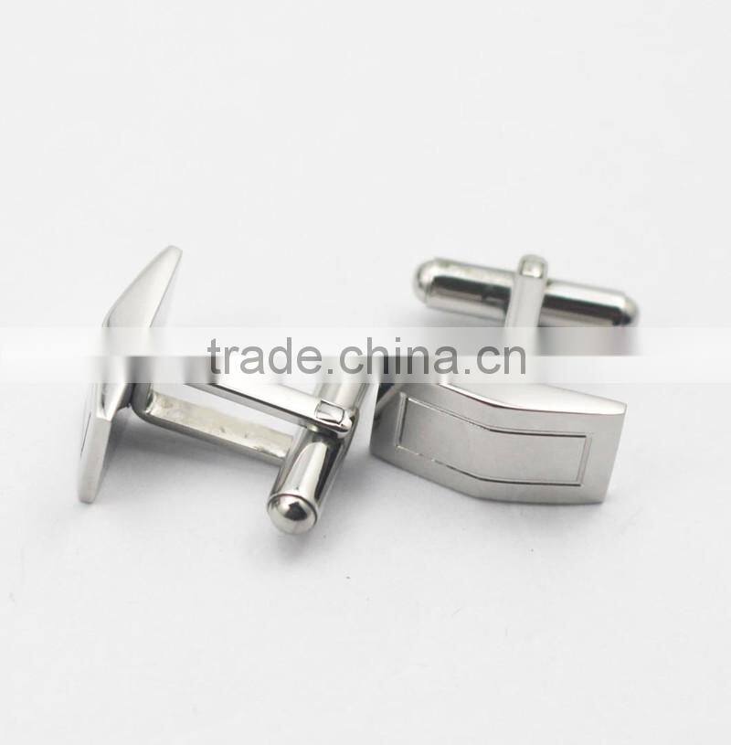 2016 Fashion Design 316L Stainless Steel Mens Shirts Cufflink
