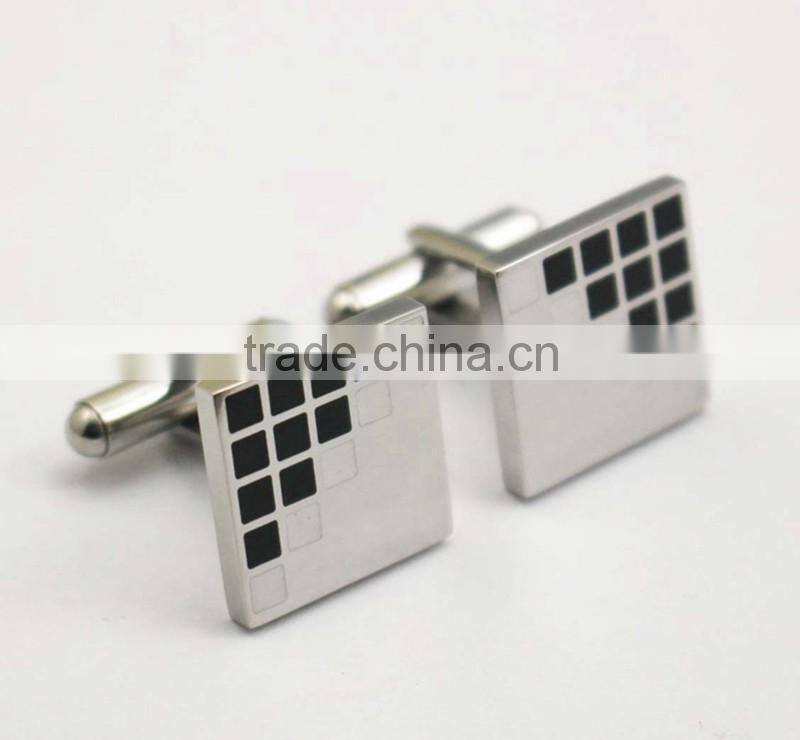 Stainless Steel Fashion Men Shirt Custom Cufflink