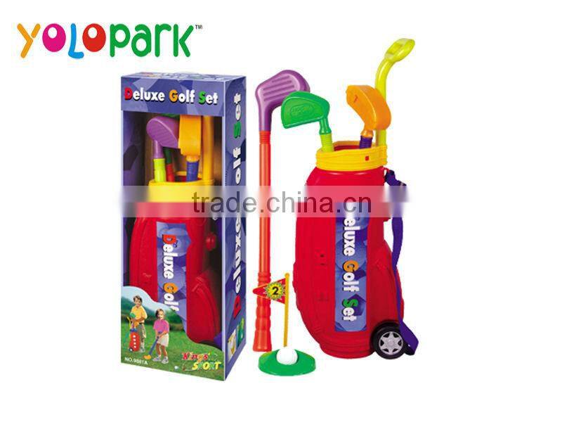 Sports game set outdoor game toys mini golf toys , toy golf cart,golf set