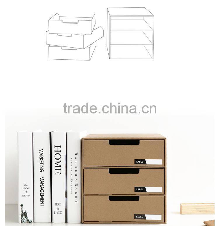 China OEM logo printed multi-wall cardboard stroage box