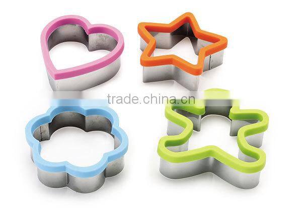 2014 latest style new shaped and sizes flame shaped cookie cutter