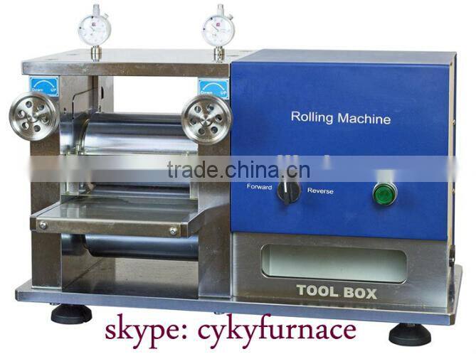 Li-Ion batteries research used Electric Precision Rolling Press machine with Tool Box