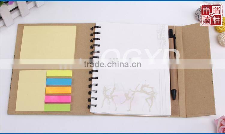 sticky notepad & small size cheap bulk blank notepad