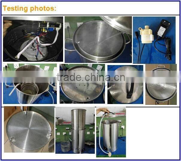 25L,30L,35L Beer Brewer,Beer Machine,Mash tun with CE,ROHS, LFGB
