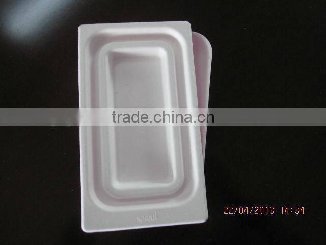 Hot Biodegradable HTC Mobile Phone Pulp Moulded Tray Inner Case Packaging,Cell Phone Pulp Paper Packing,Phone Molded Fiber Tray