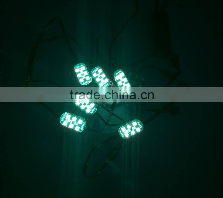 6pcs LED Rock Light with Remote control with flashing