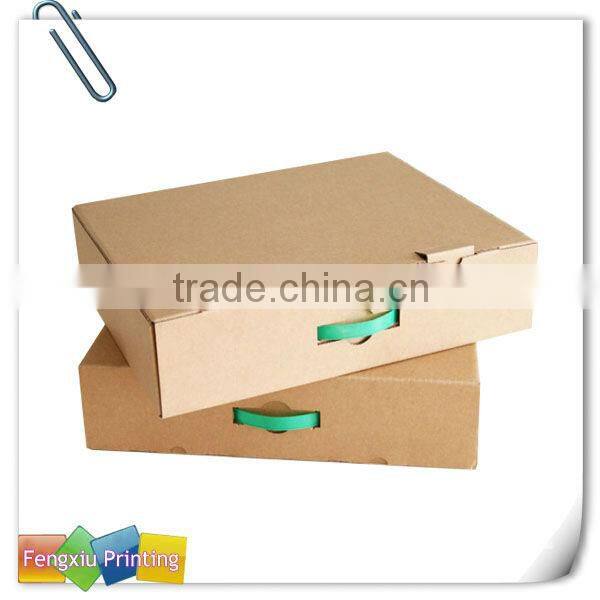 Custom 15pcs Kraft Corrugated Board Paper T shirt Packaging Box
