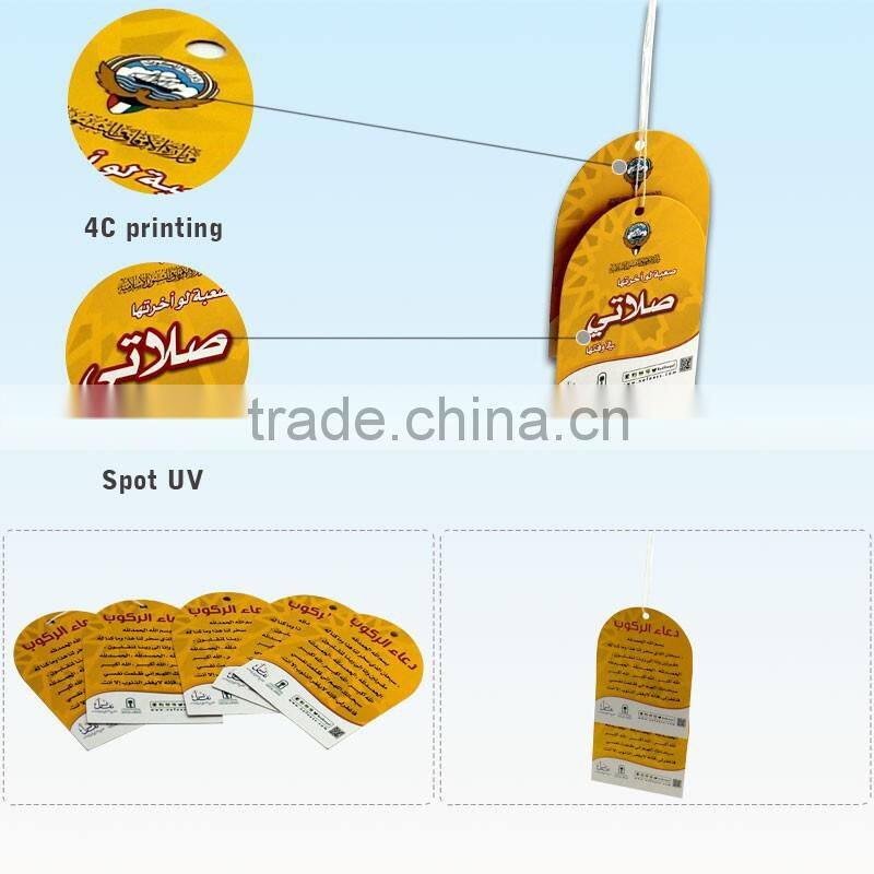 Thickness Garment Hangtag with Ribbon