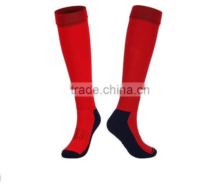Wholesale top sale nylon cotton soccer socks
