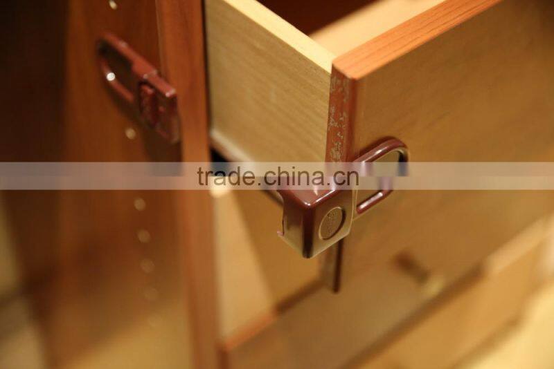 Babymatee Furniture child safety door lock,plastic adjustable child safety drawer lock