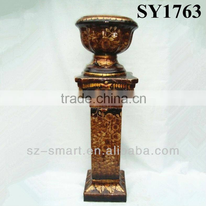 Painting 36 inches pottery decoration Antique pot