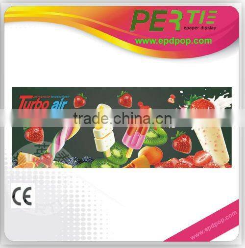 digital signage wall mount pop display rack epd screen epop e paper display circular display promotional cards