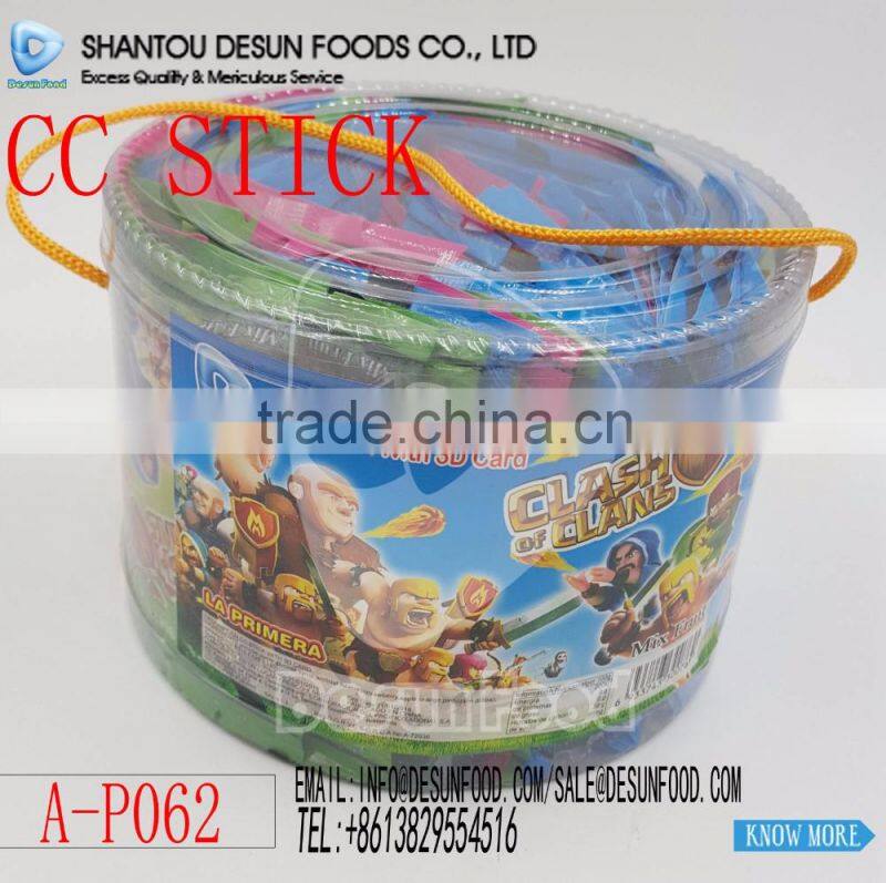 CC stick candy/Ice cream candy with 3D card