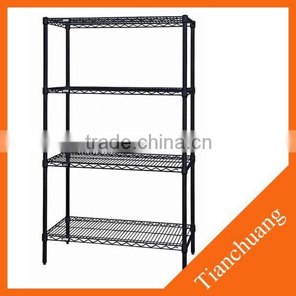 warehouse folding wire shelf unit