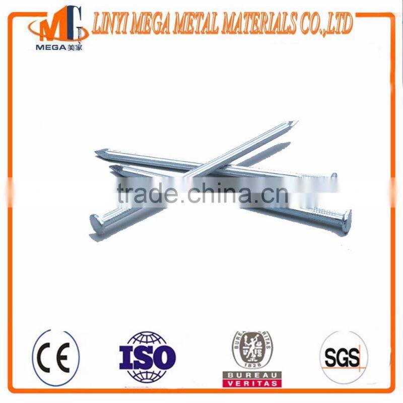 concrete nails with different sizes for building construction