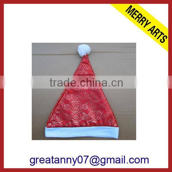 2015 new product red white infant christmas knit hats with good quality