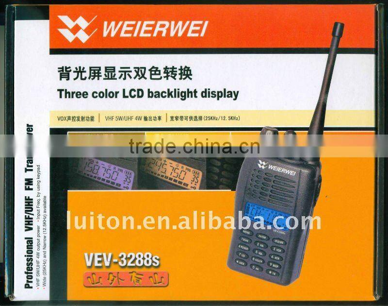 Weierwei Two Way Radio 3288S 2 Way Radio with CTCSS/DCS