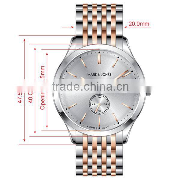 Silver Stainless Steel Geneva 6004D Movement Price of Quartz Watches