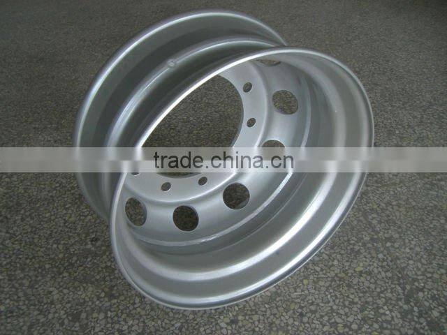 19.5*6.75 tubeless steel wheel