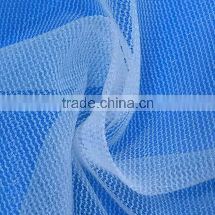 30Dpolyestyer spark plain fabric good price Warp knitted fabric lace
