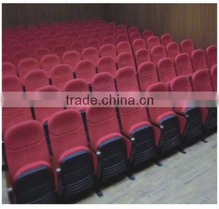 2015 New arrival red color best price auditorium chairs