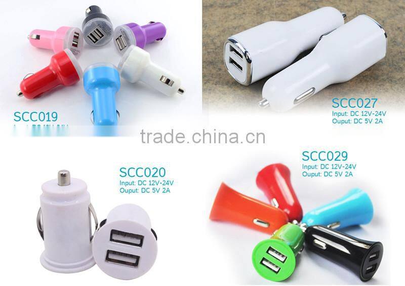 New products on china market battery car charger usb for iphone car charger