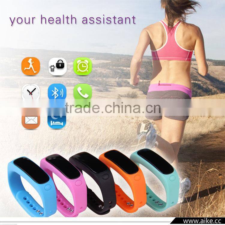 Smart Wrist Watch E02 Smartband Waterproof Bluetooth Fitness Tracker Health Bracelet Sports Wristband Gear Fit For Android IOS