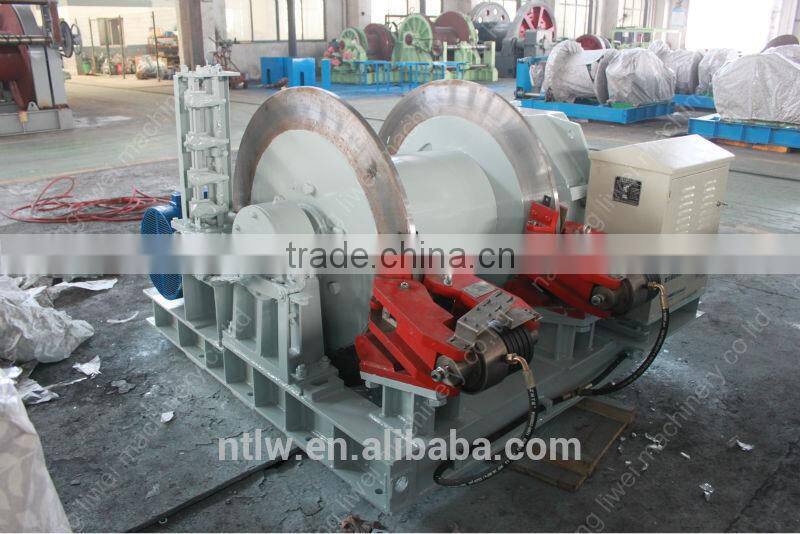 new design 50KN speed-regulation electric winch for sale