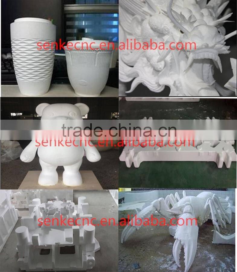 China automatic foam cutting machine for MDF PVC thickness materials mould in jinan machine with SKW-1325F