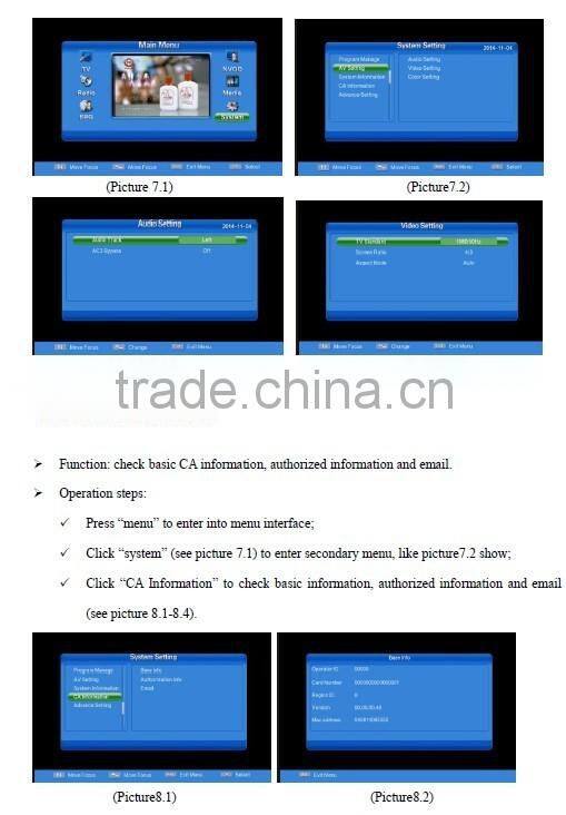 SC-8204 Hotel Set Top Box