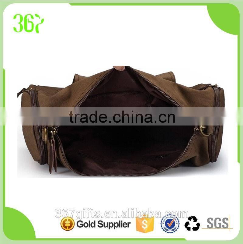 Classical Design Vintage Canvas Washing Tote Bag Travel Bag